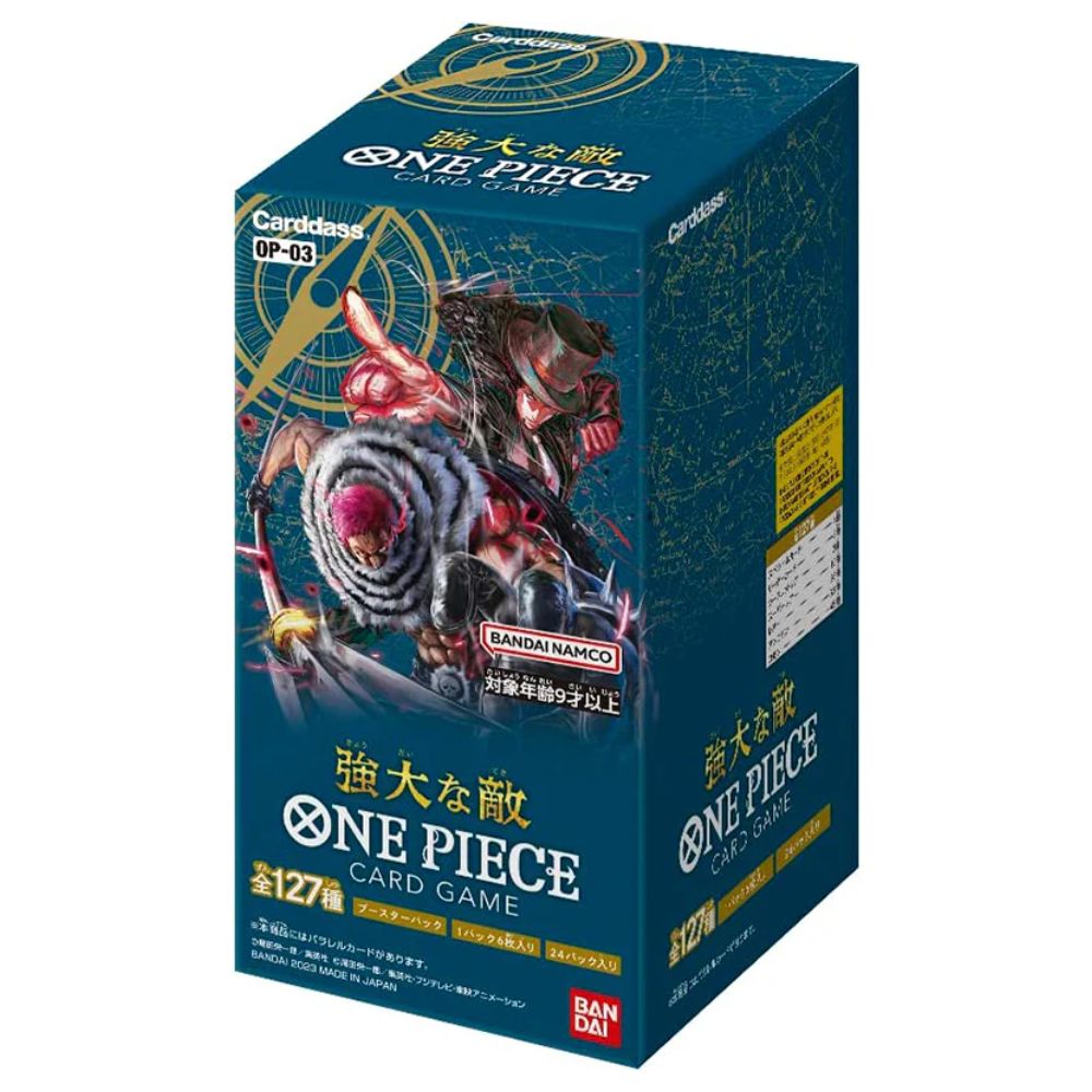 Japanese One Piece OP-03 Mighty Enemies Booster Box