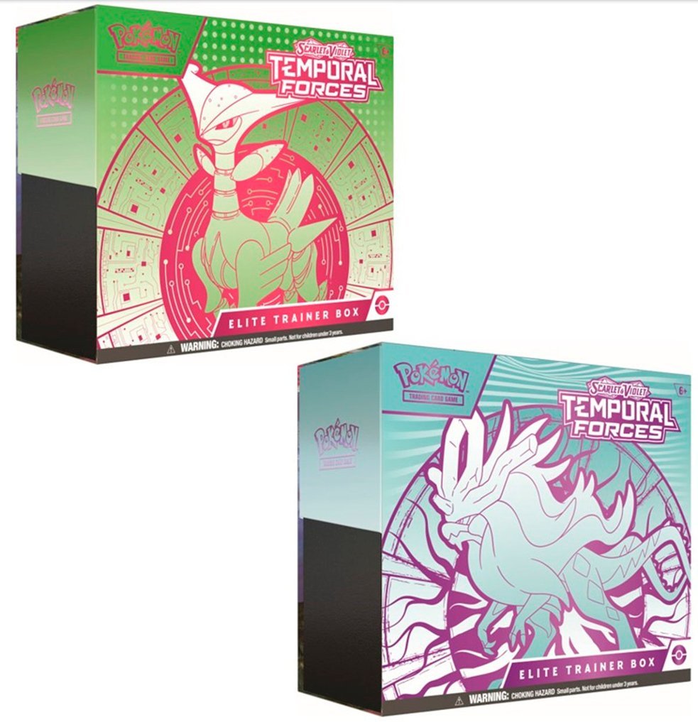 Pokémon Scarlet & Violet - Temporal Forces Elite Trainer Box